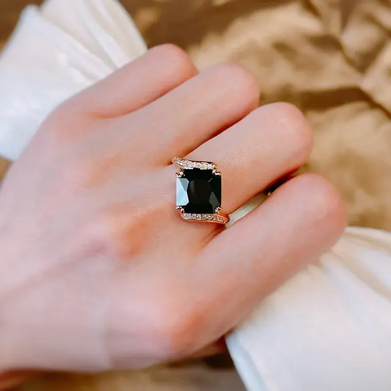 Black Square Ring - FY0284